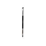 Double eyebrow brush