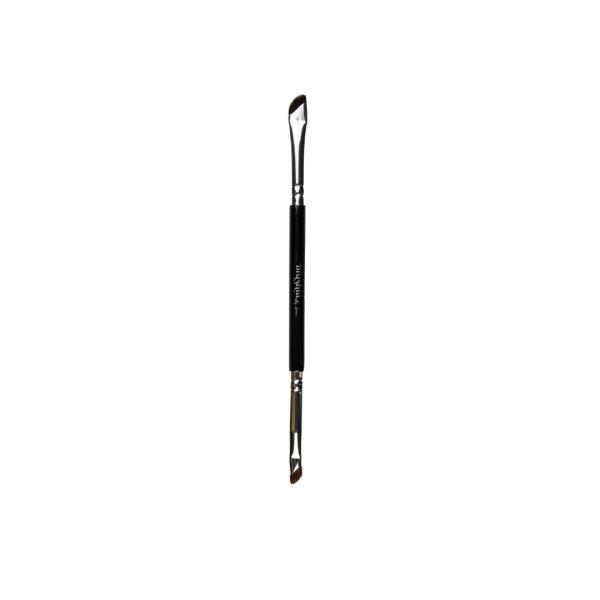 Double eyebrow brush