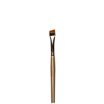 Gold eyebrow brush