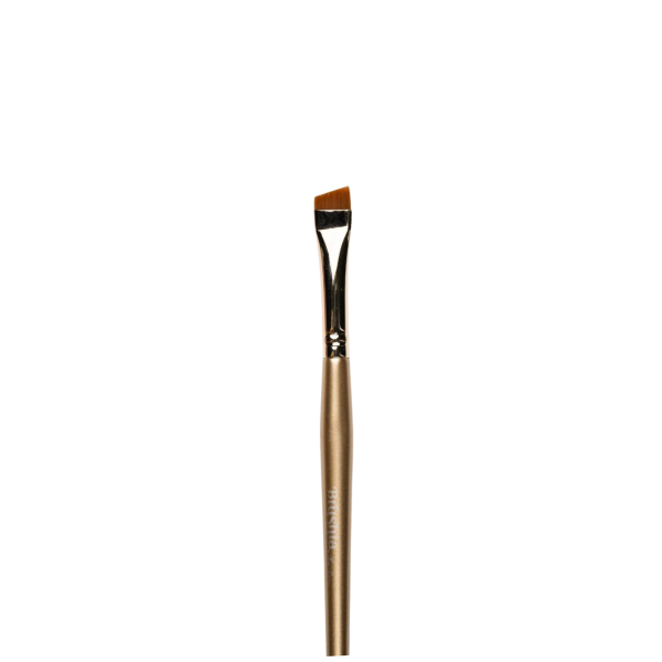 Gold eyebrow brush